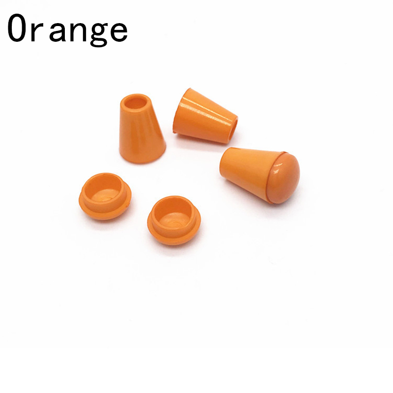 20PCS Colorful Cord Ends Bell Stopper With Lid Lock Plastic Toggle Clip For Paracord Clothes Bag Sports Wear Shoe: 2