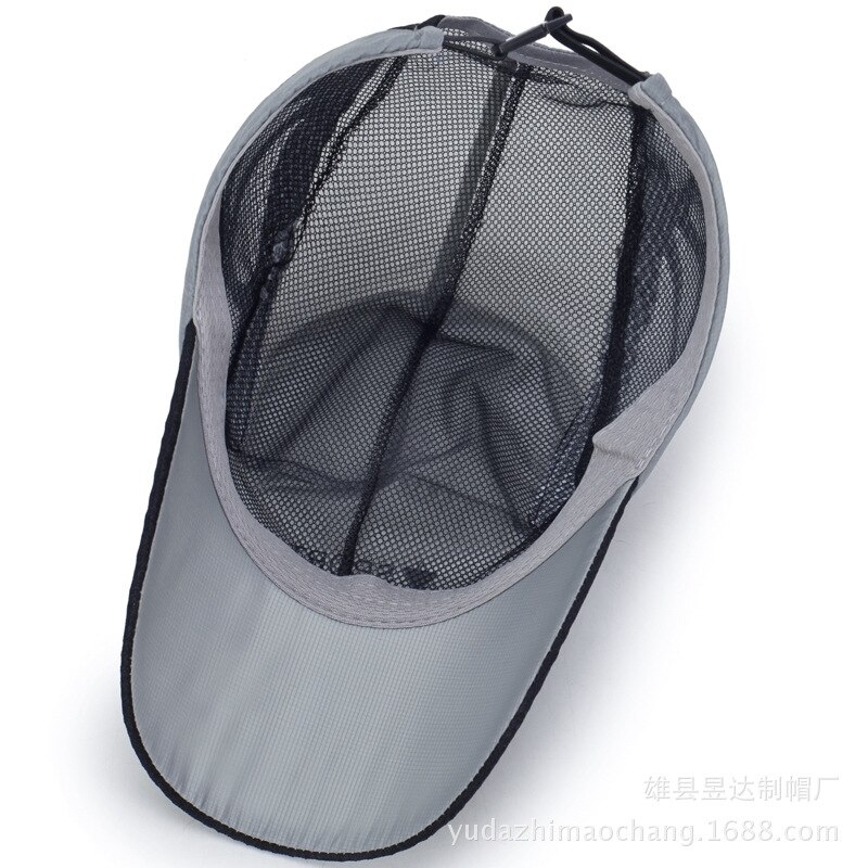 Men Tennis Cap Outdoor Quick-Drying Lightweight Sunproof Visor Caps Sport Cool Summer Running Baseball Mesh Hat