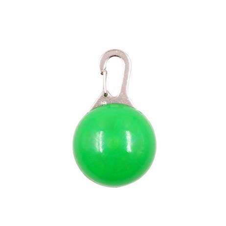 Colgante para Collar de Mascota, luz LED para perro, colgante luminoso de seguridad, suministros para mascotas, accesorios para perros, decoración, 1 ud.: green