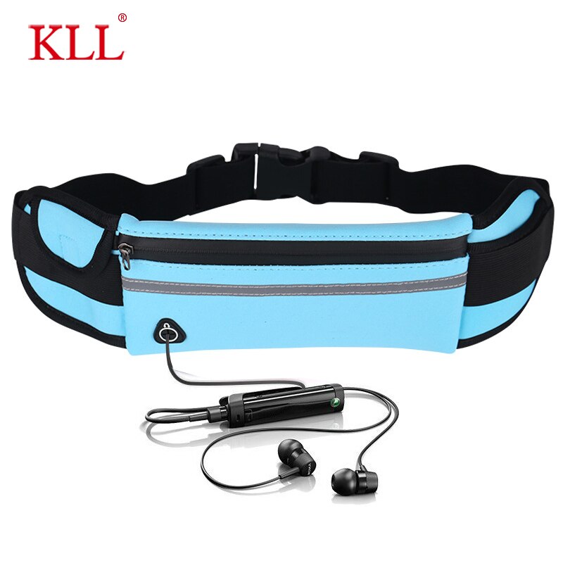 6.5 Inch Sports Running Waist Bag for iPhone Samsung Huawei Outdoor Jogging Belt Waterproof Phone Bag Case Women Gym belt waist