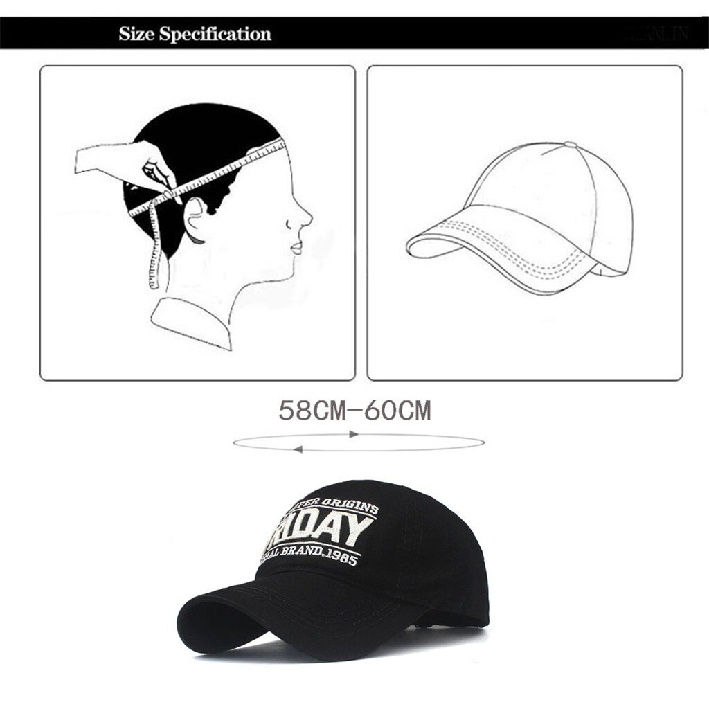 #40 Baseball Cap Brief Geborduurde Mannen Vrouwen Mode Verstelbare Hoeden Baseball Cap Tropenhelm Trucker Кепка Мужская