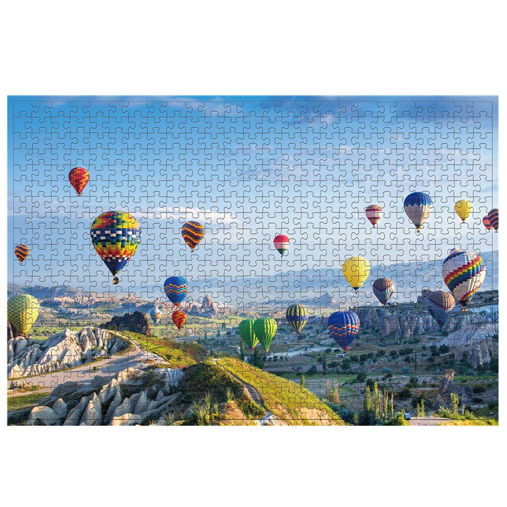 500 Stuk Air Ballon Landschap Thema Volwassen Kinderen Puzzel Beste Cadeau Speelgoed Voor Kid Mooie Kerst Puzzel