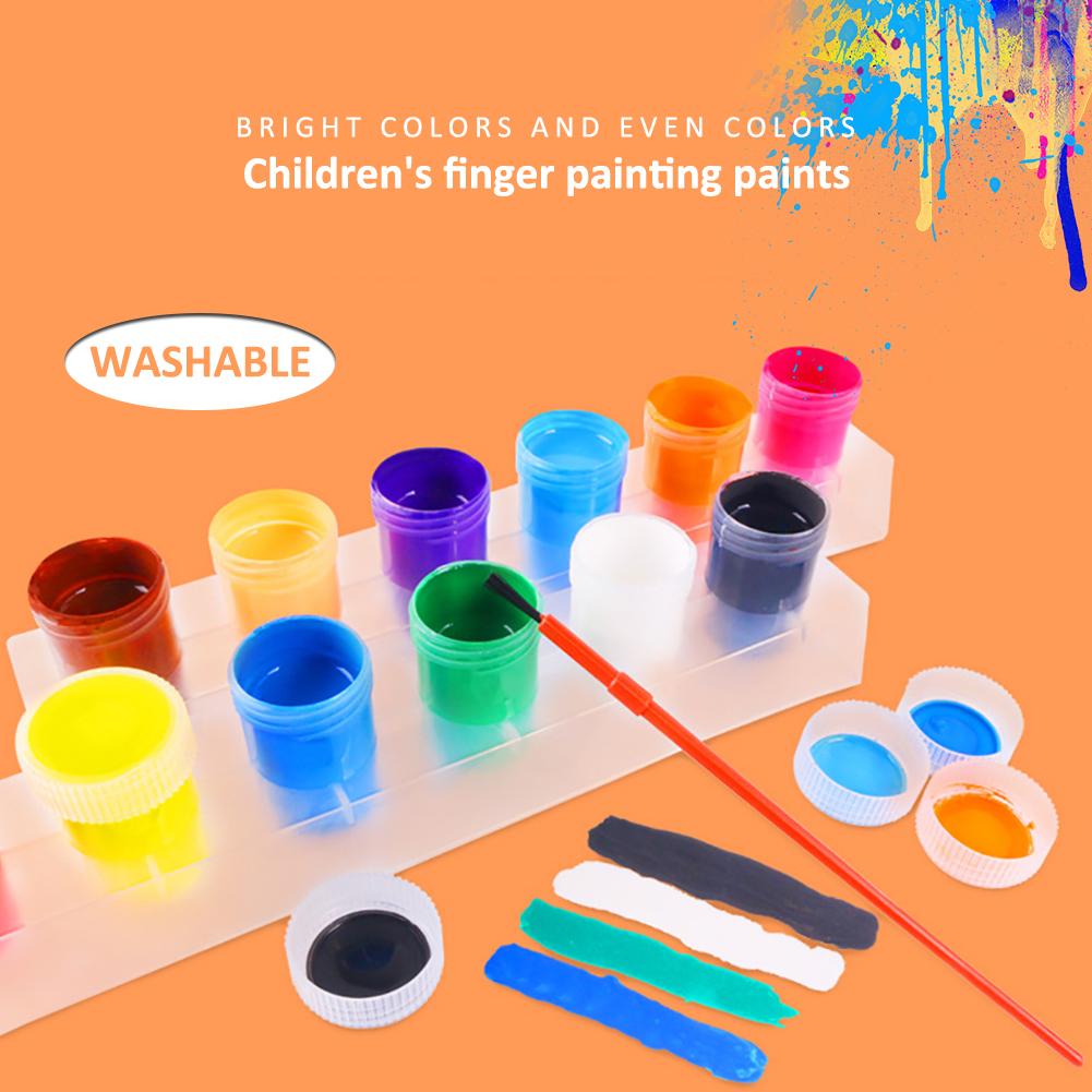 13PCS/Set Children Finger Painting Paints Vibrant ... – Grandado