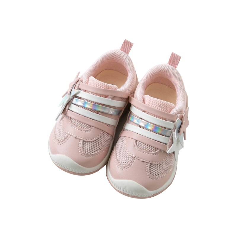 DB13783 Dave Bella spring baby girl shoes born casual running shoes pink shoes: 22