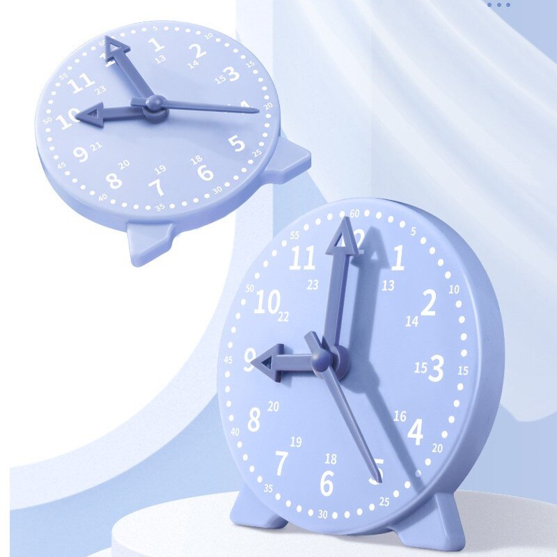 2PC Clock Model Elementary School Three - Pin Linkage Model of The Clock Mathematical Teaching AIDS Clock Model