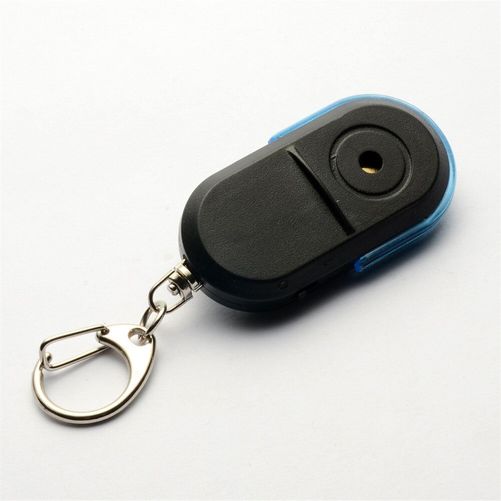 1 stücke LED Pfeife Auto Schlüssel Finder Sucher Lokalisierer Finden Sie Verlorene Schlüssel Schlüsselring Coole Spielereien Spezielle Schlüssel Hängende für freunde Familie: Blau