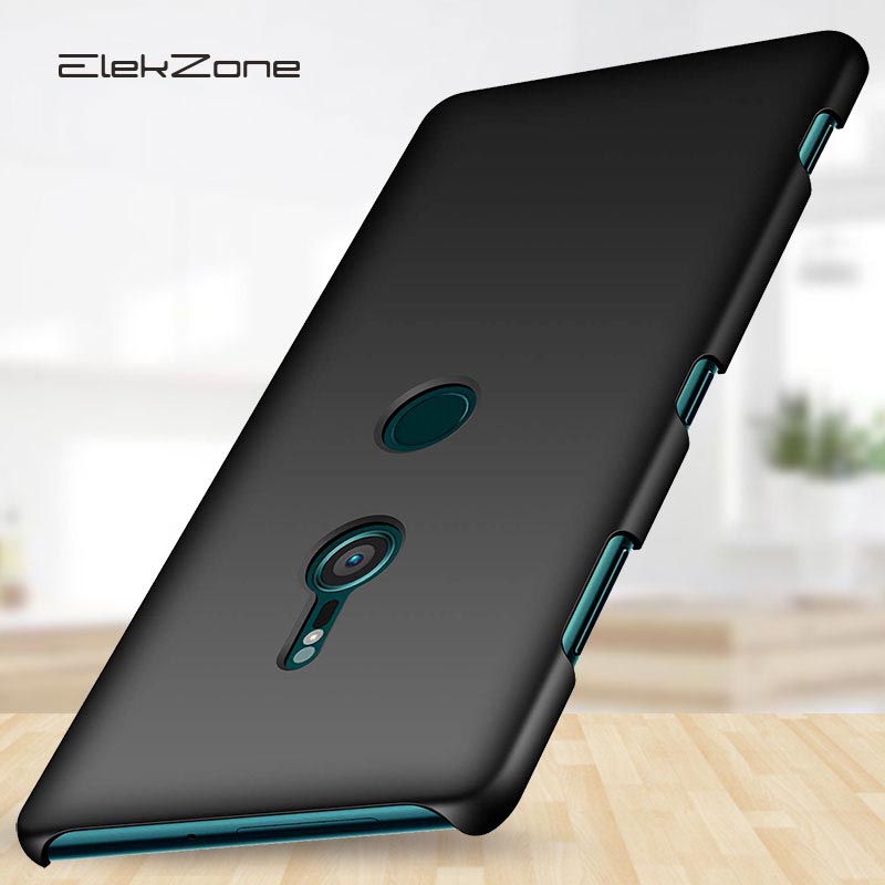Funda trasera para Sony Xperia XZ3 XZ2 XZ1 XZ4 XZ Premium Hard PC Matte Skin Protective Bag para Sony Xperia XZ1 XZ2 Compact