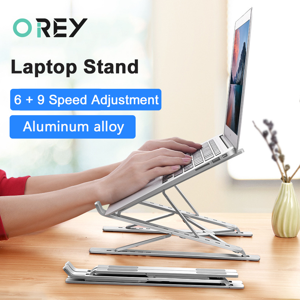 Soporte portátil para portátil Base ajustable soporte plegable para portátil soporte para Macbook Pro soporte de refrigeración de aluminio
