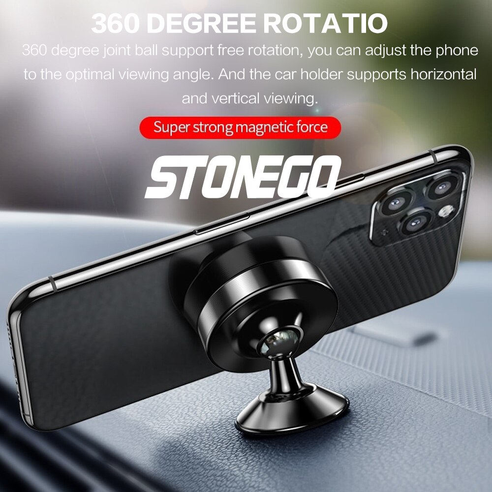 Stonego Auto Telefoon Houder Magnetische Air Vent Grip Bracket Telefoon Luxe Stand Telefoon Houder Ondersteuning Voor Telefoon