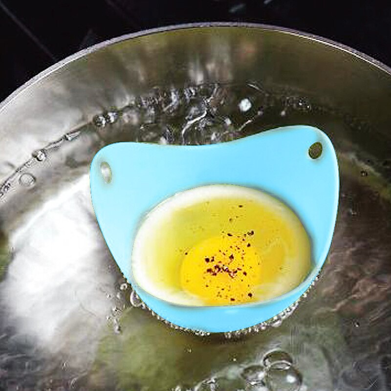 Keuken 2 stuks Siliconen Ei Pocheren Pods Boiler Pannenkoek Maker Eivorm Bowl Ringen Fornuis Koken Accessoires Keuken Gadget