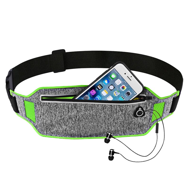 6.5 ''di Sport Corsa Della Cassa del Bracciale Copertura Della Cassa del Sacchetto Corsa della cassa del bracciale di Sport del telefono mobile Supporto di Sport Esterno Del Braccio Del Telefono del sacchetto Per iPhone: Green