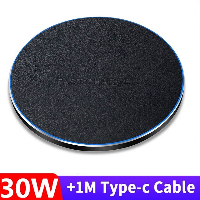 Fdgao 30w qi draadloze oplader voor iphone 12 pro 11 xs xr  x 8 type c inductie snellaadstation voor samsung  s20 s10: 30w