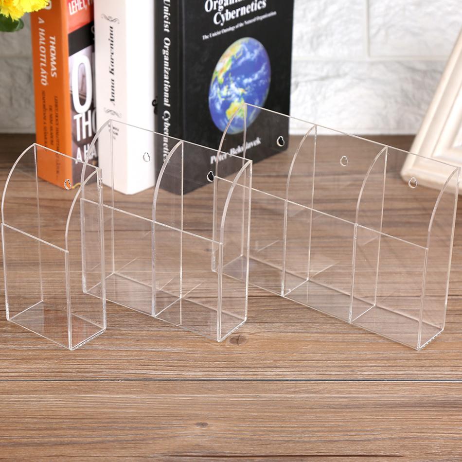 Acryl Airconditioner TV Afstandsbediening Houder Case Opbergdoos Muur Mount Case Desk Organizer Make Container