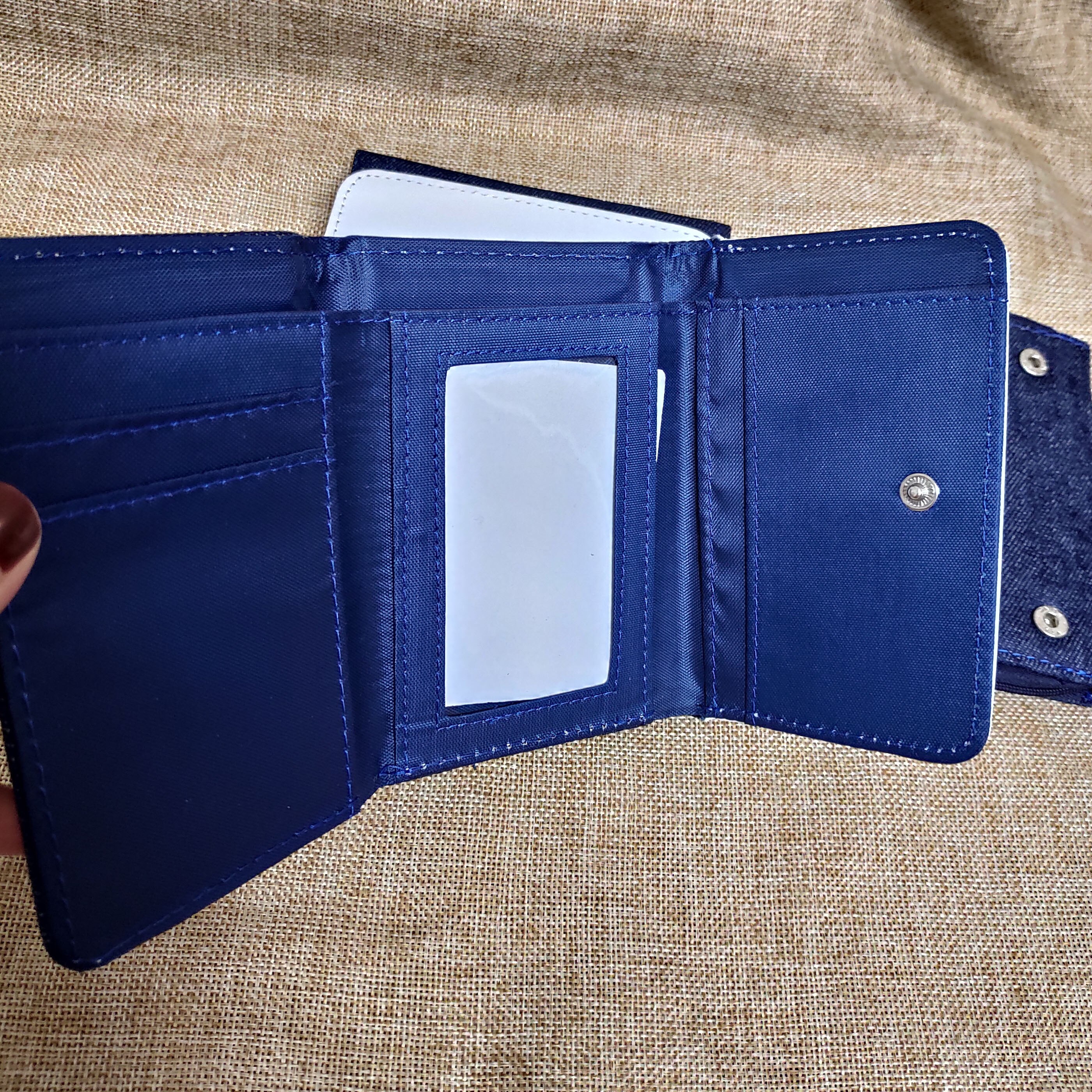 2 pcs/lot blanc Sublimation Cowboy portefeuille sac à main pour Sublimation encre transfert de chaleur impression blanc consommables bricolage