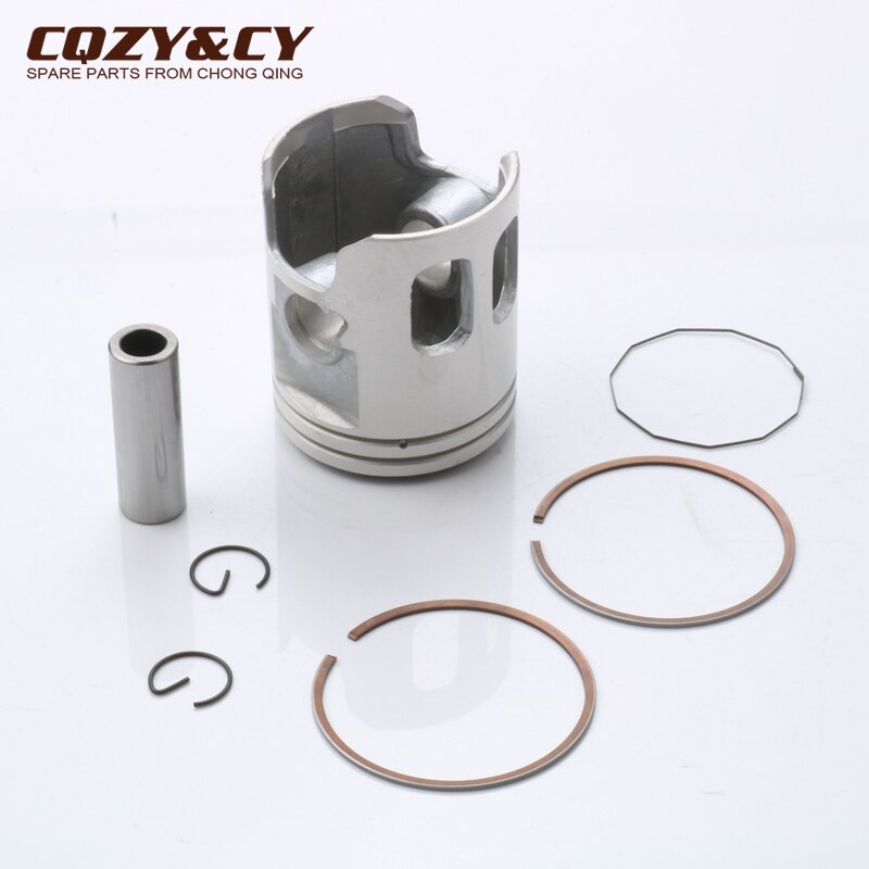 Kit de piston de scooter 52mm/14mm pour Booster MBK 100 Nitro Ovetto 100 100cc 2 temps