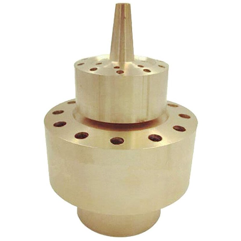 2-Layer Column Water Fountain Nozzle Sprinkler Spray Head for Garden Pond, Create Beautiful Visual Effects for Ponds and Water G: Default Title