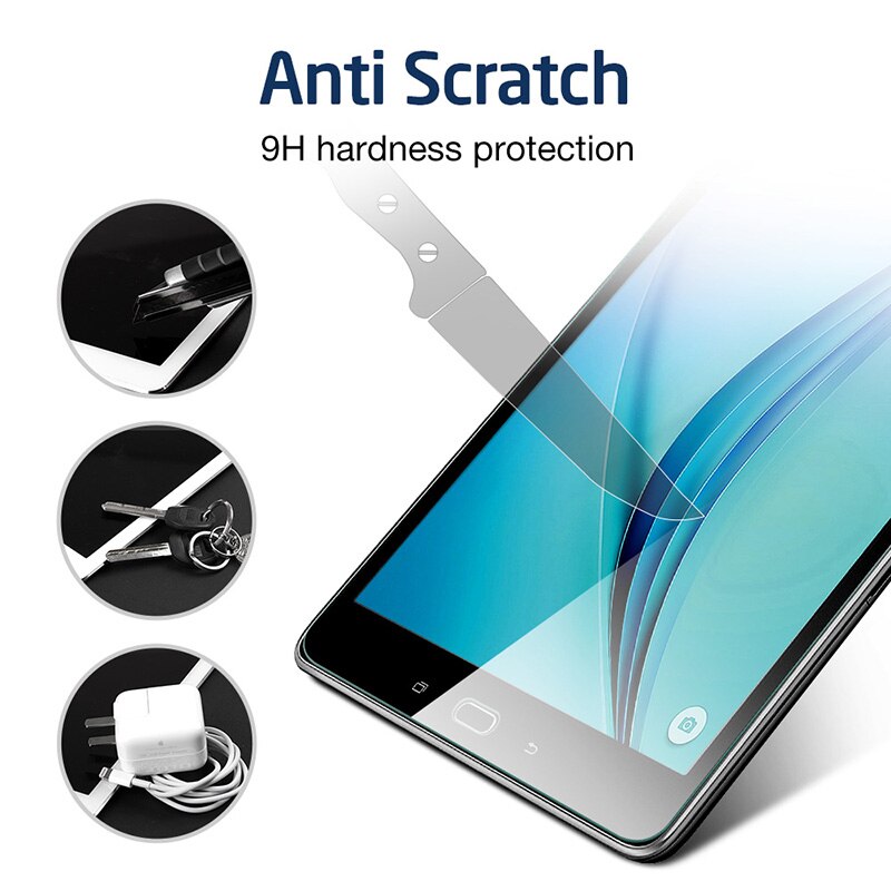 3 Pièces Protecteur D'écran pour T590 T595 En Verre Trempé pour Samsung Galaxy Tab A 10.5 Onglet A2 10.5 "SM-T595 SM-T590 Tablette Film
