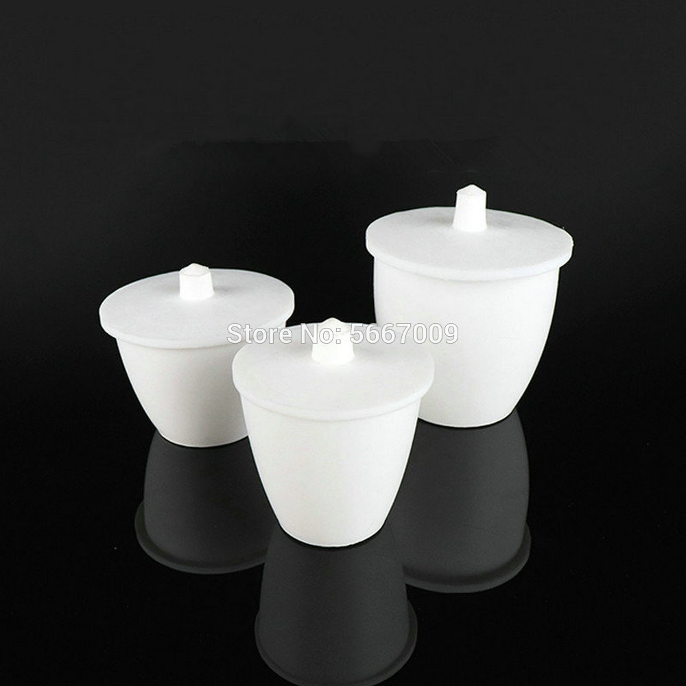 Creuset de laboratoire en PTFE de 30ml à 60ml, 1 pièce, avec couvercle type commun/épaissi type F4, pour expérience