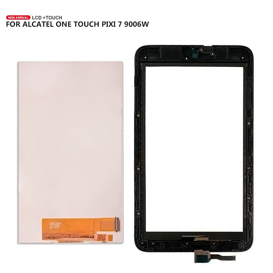 For Alcatel One Touch Pixi 7 OT9006 9006W LCD Display +Touch Screen Digitizer Free Tools