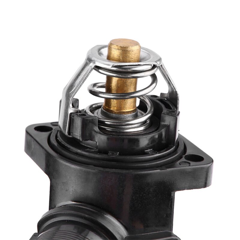 Auto Motor Koelvloeistof Thermostaat Met Behuizing Voor Peugeot 206 207 Sw 1007 Bipper Tepee 1336Z2 Koelsysteem Thermostaten & Onderdelen