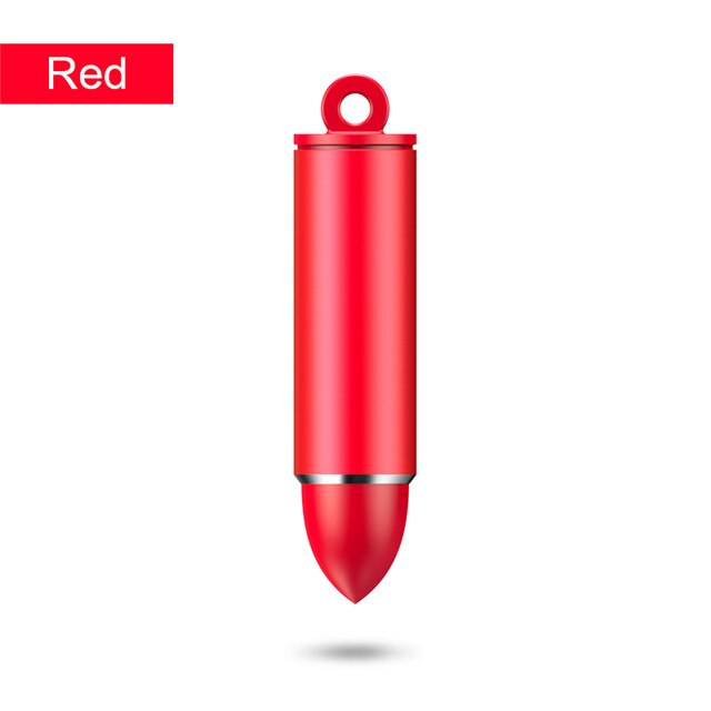 Magnetic charger Cable Plugs Case Micro USB Type C Portable Storage Box Magnet Connector Head TIps Container Bullet Plugs Case: Red