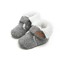 Winter Baby Meisjes Schoenen Zachte Doek Bodem Warme Booties Baby Jongens Winter Boot Baby Mocassins