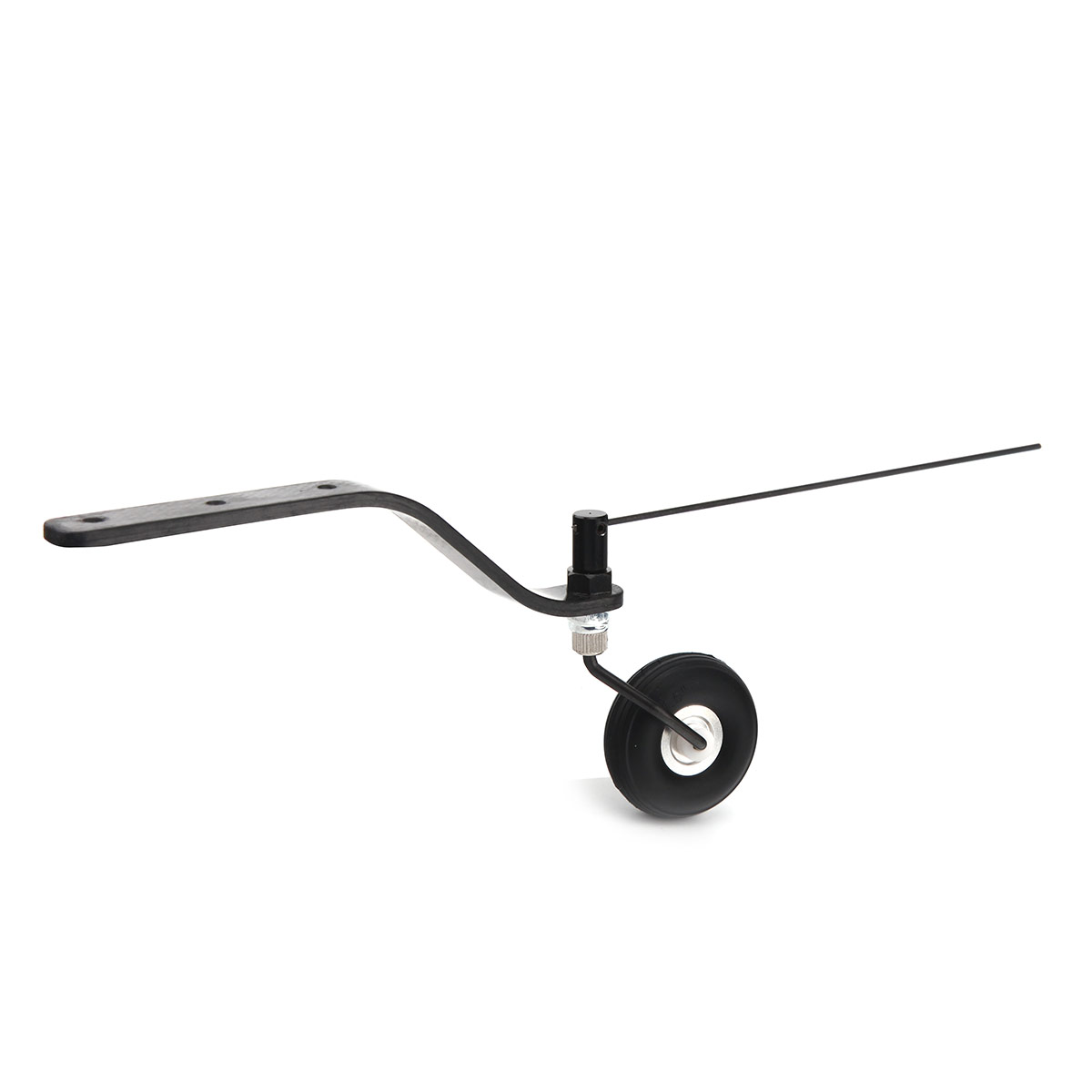 Juego de ruedas de tren de aterrizaje trasero de fibra de carbono, modelo de motor de gasolina, avión RC, 30E/50E/20CC/30CC/50CC/100CC, 1 ud.