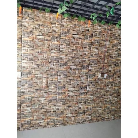 Nw47 mörk 3d sten självhäftande 3d dekorativ väggpanel 399750451