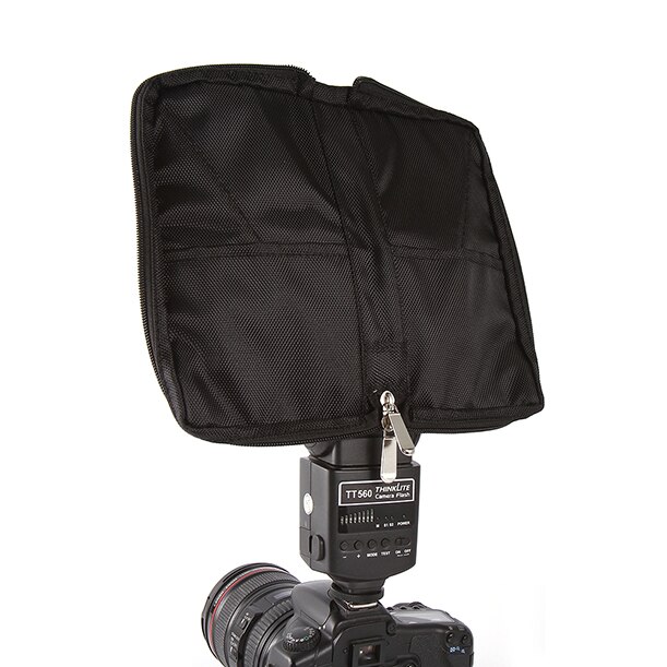 Reflector de Flash plegable Speedlight Blitz Reflector difusor Cámara luz Softbx