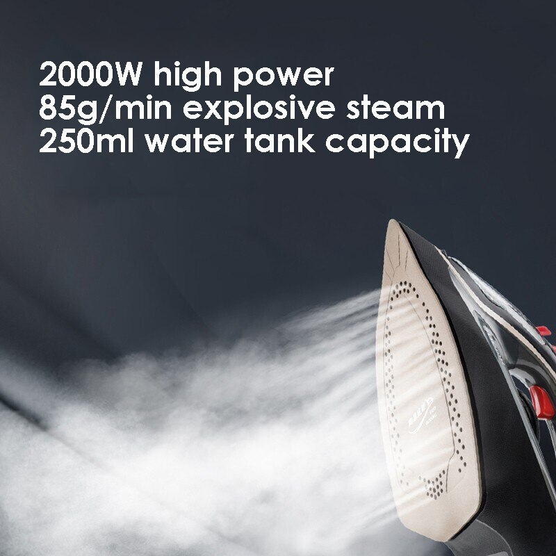 SUPOR 220V Electric Steam Iron Household Iron Five-speed Temperature Control 2000W High Power Steam Ironing Machine