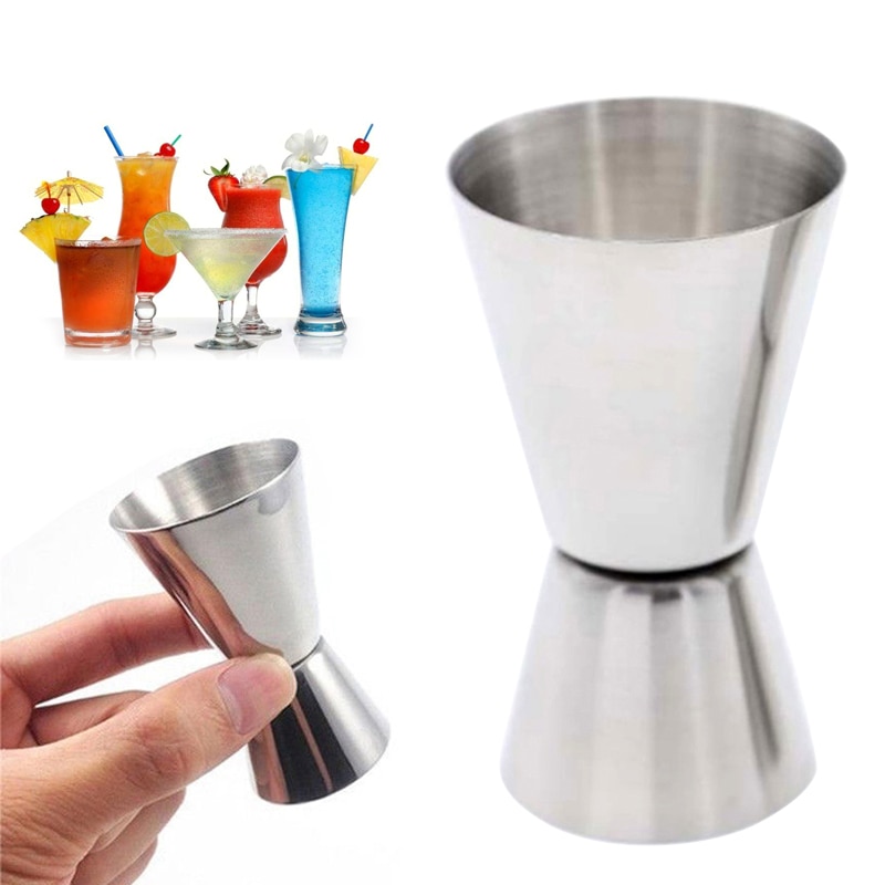 25/50 ml Dual Shot Drink Geest Meet Jigger Rvs Cocktail Shaker Meet Cup Keuken Gadgets Bar Accessoires