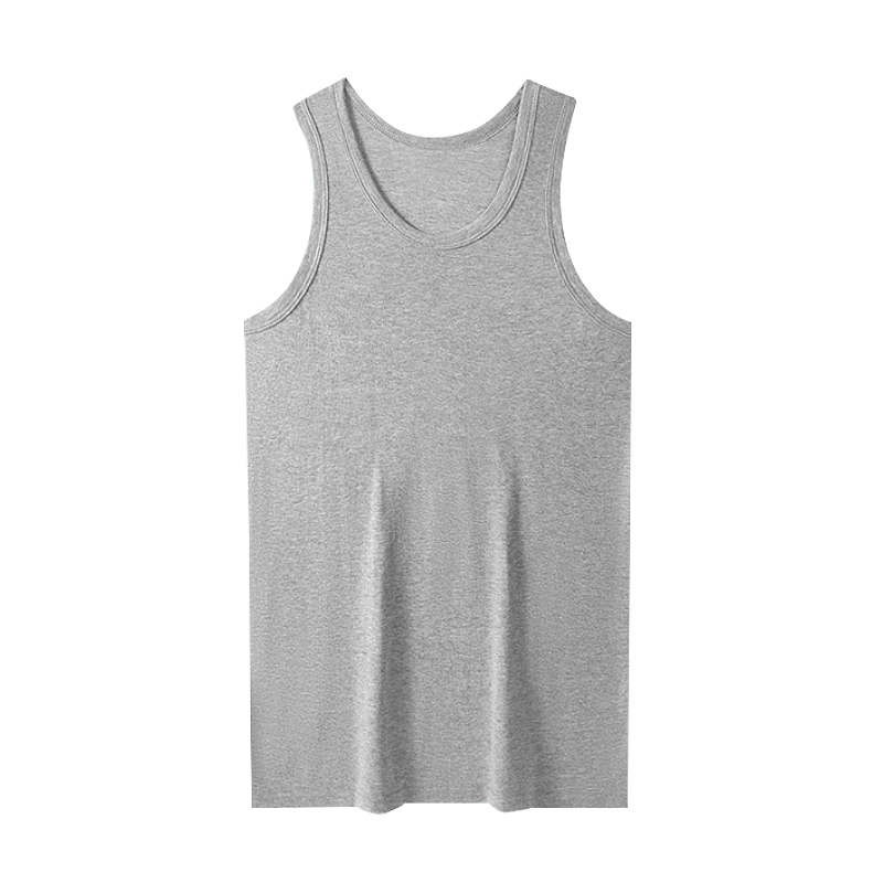 männer Baumwolle ärmellose dünne Weste junge MÄNNER breite Schulter Sport Fitness schlanke Weste dünne Joker enge Weste: XL / Armee Grün