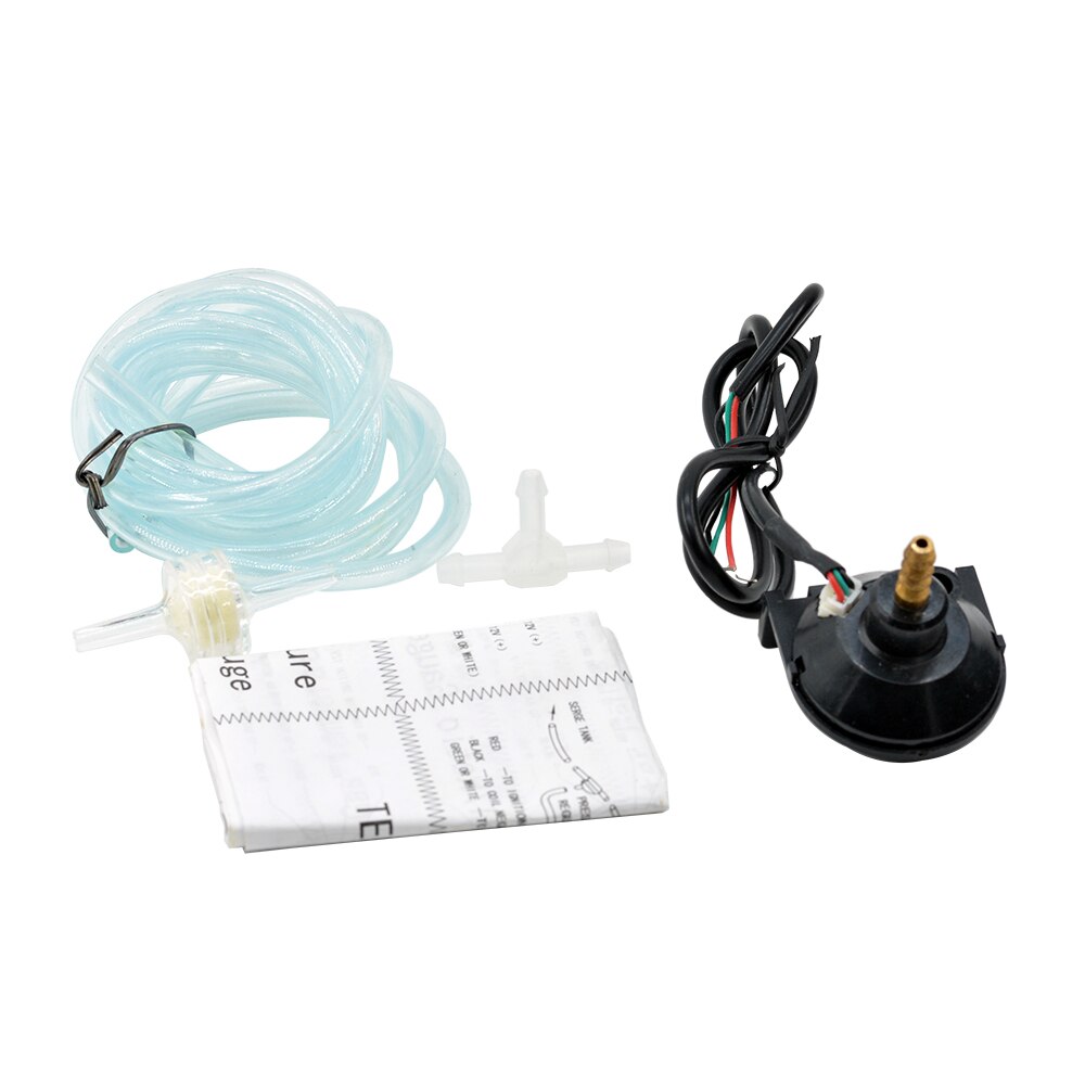 Dragon-Turbo turbina para coche, Motor paso a paso, medidor de impulso, barra de Turbin y medidor de Psi, Color Blacklight, 2 &quot;, 52mm, 7 colores,