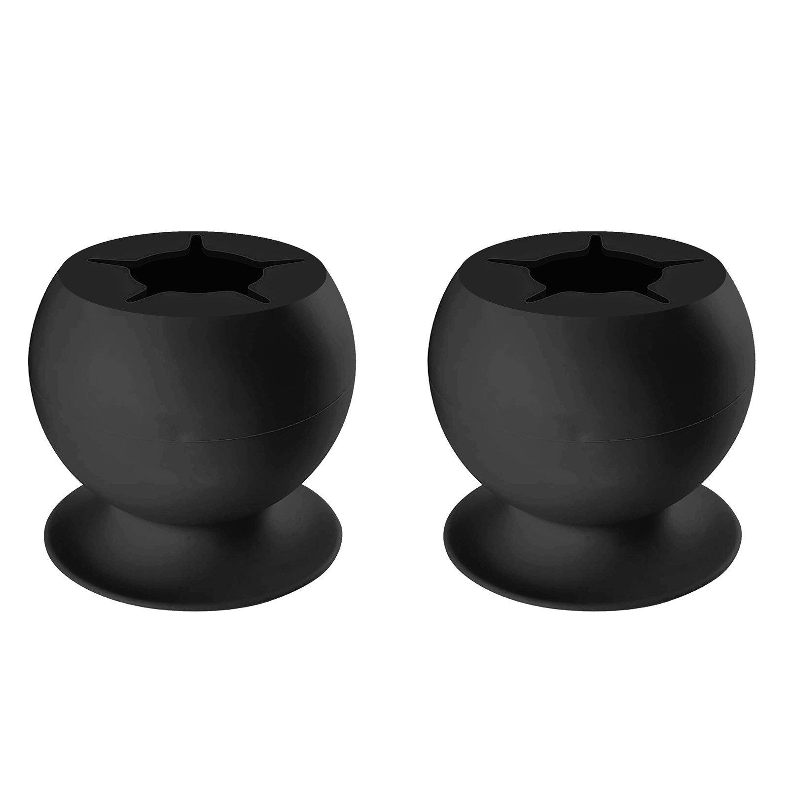 2PC Handicraft Waste Collector Suctioned Vinyl Weeding Scrap Storage Collector Craft Weeding Tool DIY Handicraft Storage Box: BK