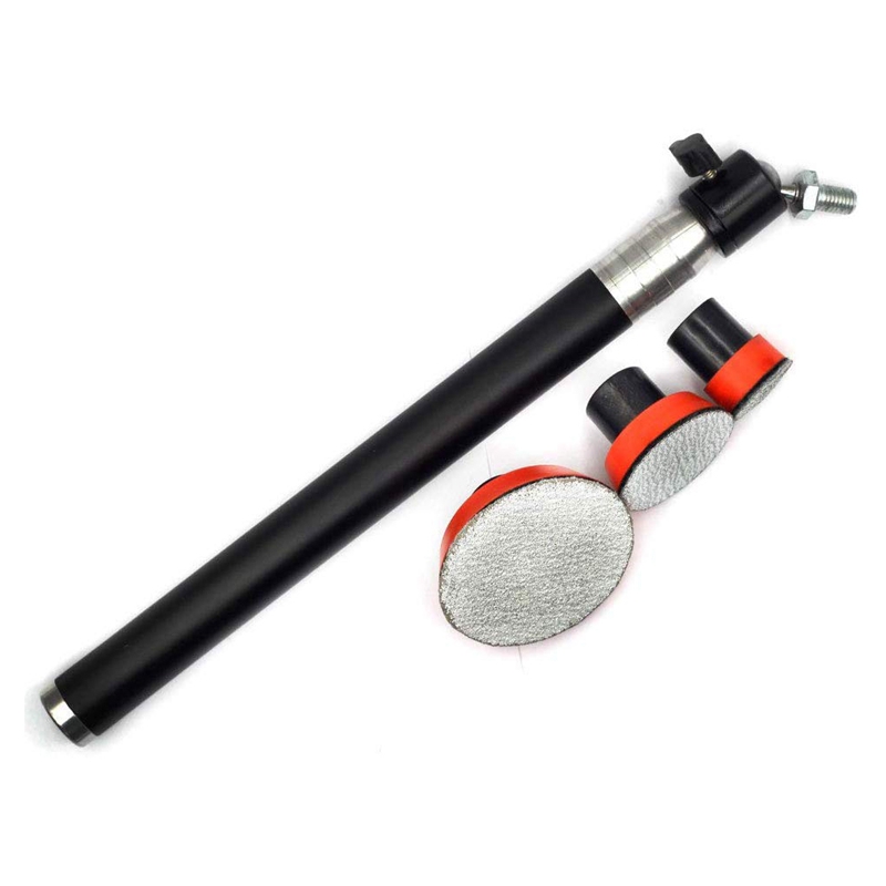 -Turning Lathe Sanding Tools Hand Held Bowl Sander with 3 Inch, 2 Inch and 1.18 Inch Hook and Loop Foam Pads for Wood Turner