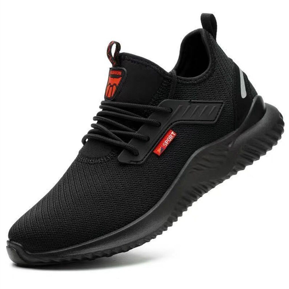 Indestructible Shoes Men and Women Safety Work Safety Boots with Steel Toe Caps Puncture-Proof Boots Lightweight and Breatha: Four Seasons / 44