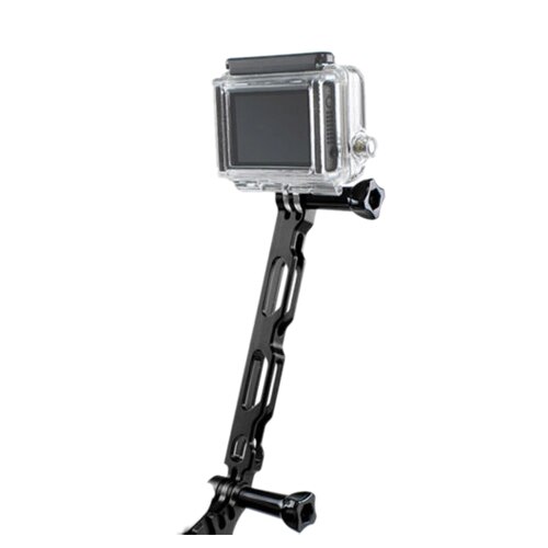 Scls Aluminium Extension Arm Metalen Pole Mount Helm Voor Gopro Hero 2 3 3 + 4 SJ4000