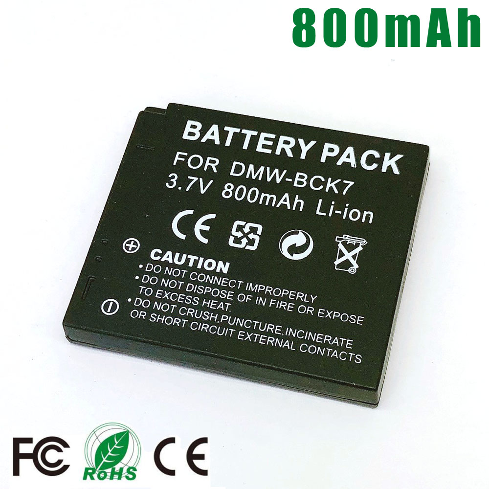 DMW-BCK7 DMW-BCK7E NCA-YN101G Battery for Panasonic DMC FH2 FH24 FH25 FH27 FH4 FH5 FH6 FH8 FP5 FP7 FS14 FS16 FS18 FS2 FS22 FS28