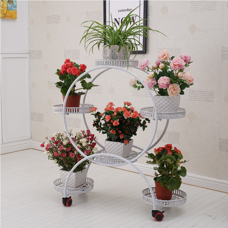 Présentoir pour plantes d'intérieur, étagère murale pour plantes, présentoir à fleurs, décoration, balcon extérieur