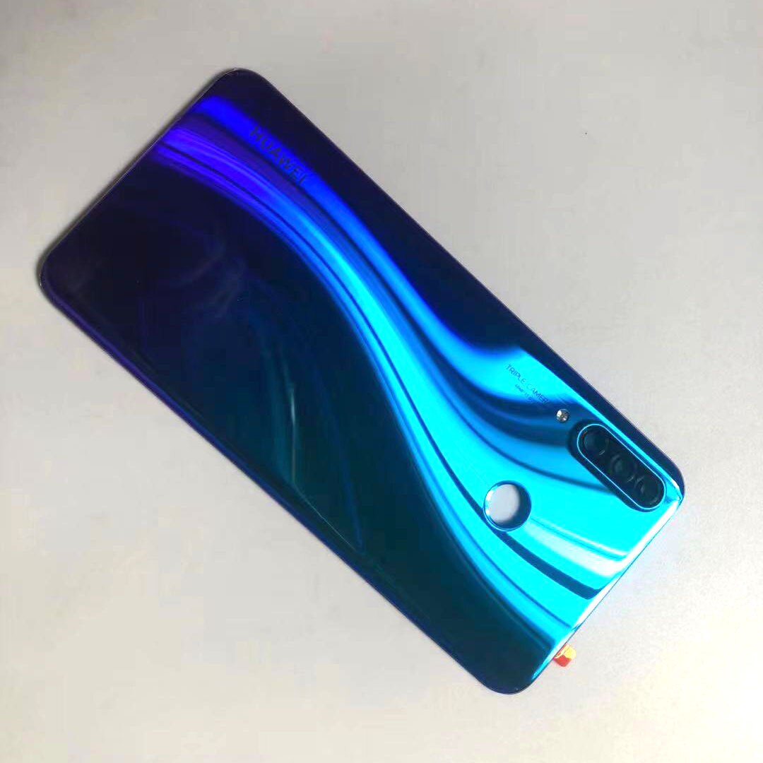 Original Glass Rear Cover For Huawei Honor 20 Lite MAR-LX1H Back Battery Cover Case Housing Door +Camera Lens + Adhesive