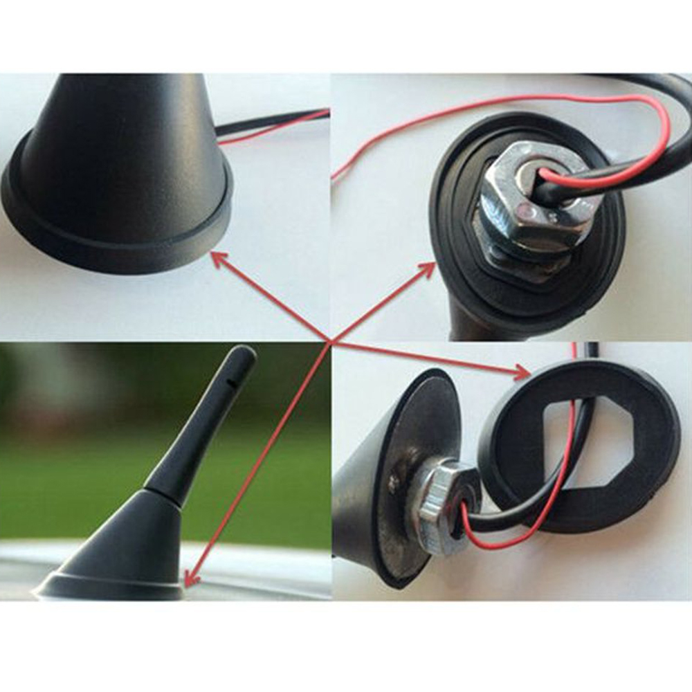 Joint de Base en caoutchouc pour antenne aérienne Renault Clio, pièce de rechange pour mât de toit de voiture, 2007 2006 2005