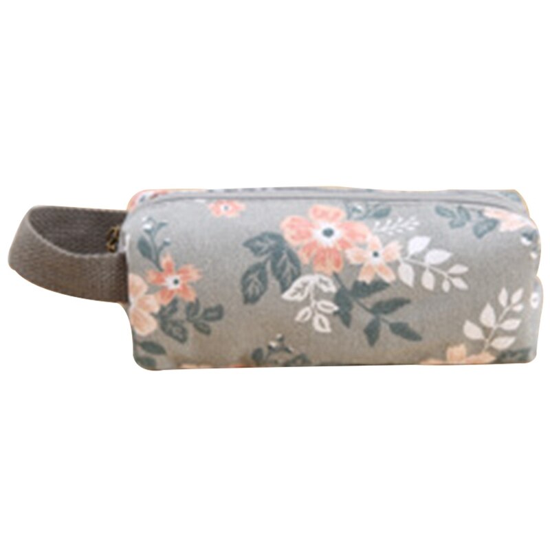 Nieuwigheid wasbeer alpaca vos canvas etui schrijfwaren kinderen grote capaciteit etui jongens meisjes etui schoolbenodigdheden: Gy