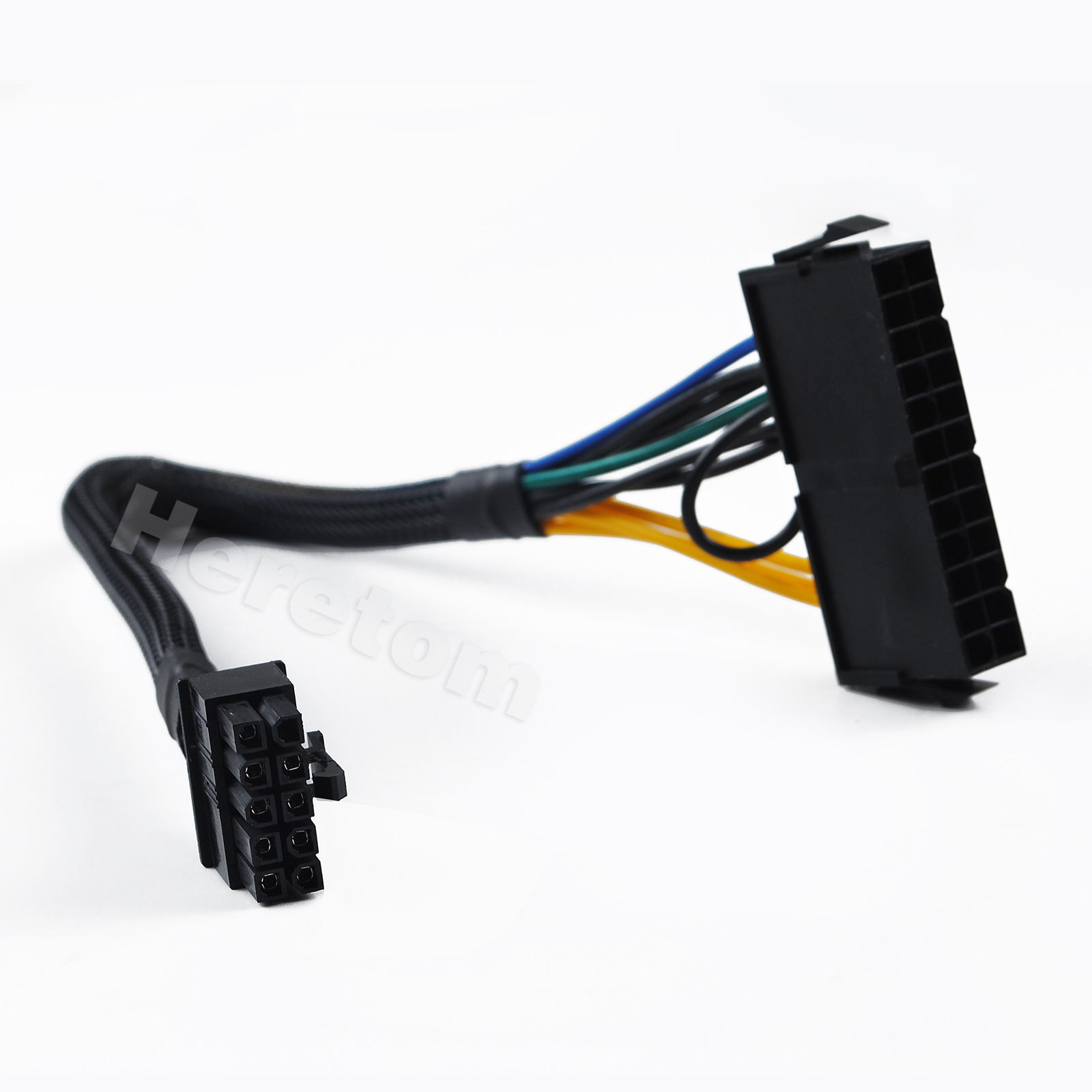 Psu Atx 24-Pin Female Naar 10-Pin Man Convert Power Supply Adapter Cable Koord Voor Lenovo Moederbord 18AWG 30Cm