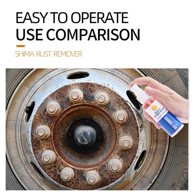 Universal Rust Removal Spray 80ml Rinse-free Safely Removes Rust XHC88