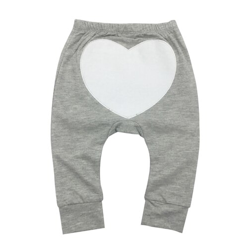 Baby Pants Newborn Toddler Infant Harem PP Trousers 6 9 12 18 24 Months Kids Pants: Gray / 6M