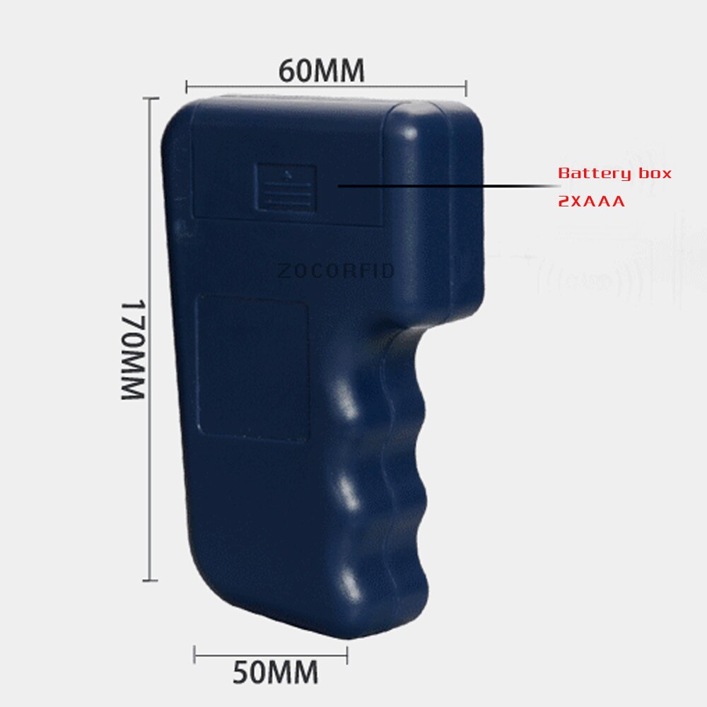 125KHz RFID Duplicator Copier Writer Programmer Reader Writer ID Card Cloner &amp; 3 rewritable key