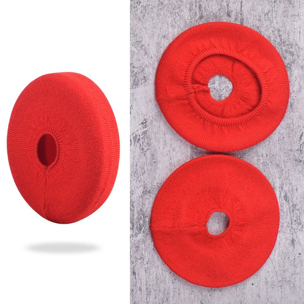 1Pairs Knitted Fabric Dustproof Protect Dust Cover Protection for Beats Solo 2/3 Studio 2/3 Headphones Earpad Earcup: WHEAT