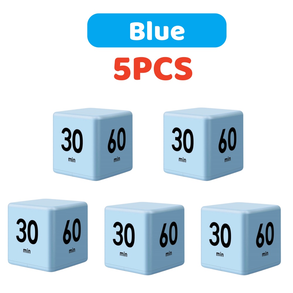 Digital Kitchen Timer Stopwatch Pomodoro Timer Gravity flipIntelligent Learning Timer, Clear Loud Home Kitchen Accessory: Navy Blue