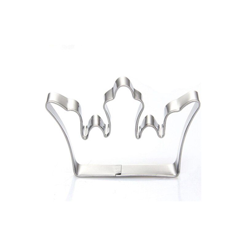 Hof Crown Stijl Mousse Cookie Pers Cutter Mould Biscuit Stempel Cakevorm Rvs Pasta Gereedschap Keuken Accessoires