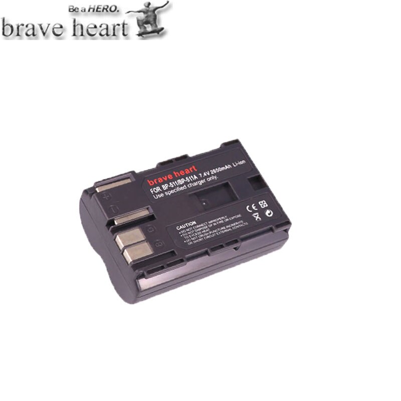 3x 7.4v 2650mah BP-511A BP-511 BP 511 511A BP511 BP511A Battery + LCD USB Charger for Canon EOS 40D 300D 5D 20D 30D 50D camera: 1battery